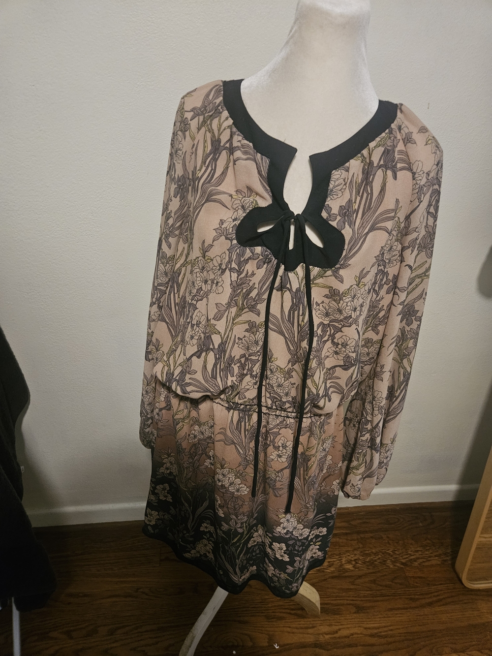 Nurture By Lamaze Nwt Tunic Floral Dress Fall Style Xl